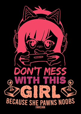 Gaming Cosplay girl Consol