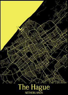 The Hague Map Netherlands
