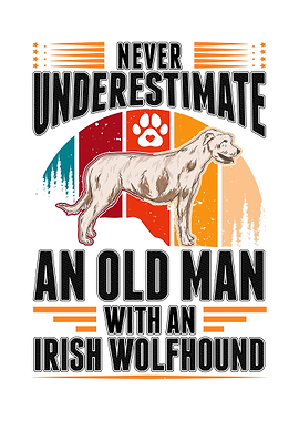 Irish Wolfhound Old Man