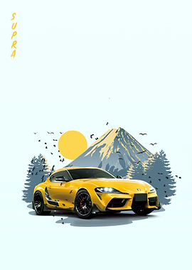 yellow suupra in nature