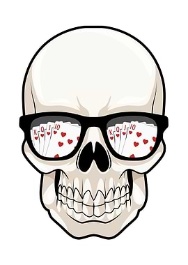 Skull Poker Poker cards