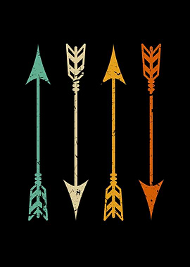 Vintage Archery Arrows