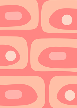 Piquet Midcentury Mod Pink