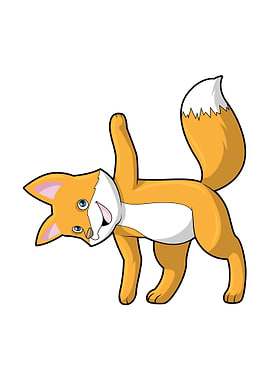 Fox Yoga Stretching