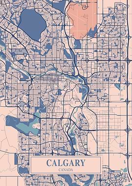 Calgary Breezy Map
