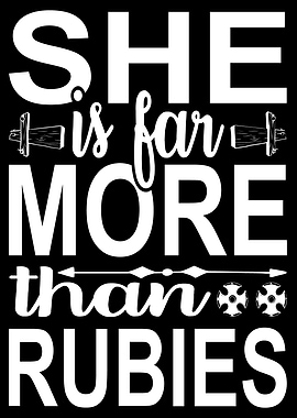 She is far more than