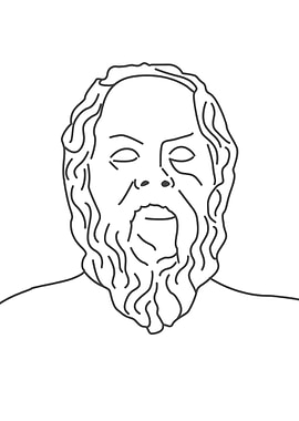 Bust of Socrates