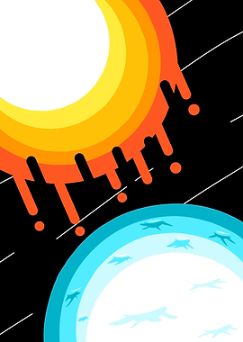 Sun and Moon illustration