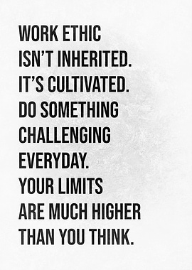 Work Ethic