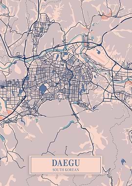 Daegu Breezy Map
