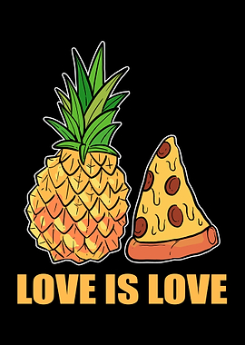 Pineapple Pizza Love