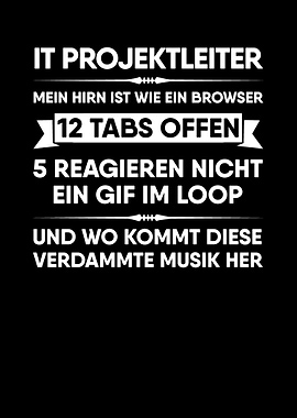 IT Projektleiter Mein Hirn