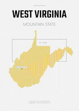 West Virginia USA state