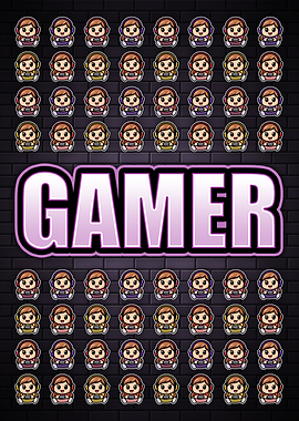 Kawaii Chibi Gamer Girl 2