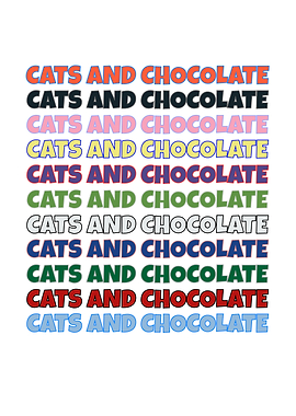 Cats Chocolate Colorful