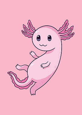 Cute Kawaii Axolotl