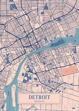 Detroit Breezy Map
