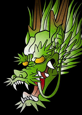 dragon japan head