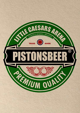 Detroit Pistons Beer