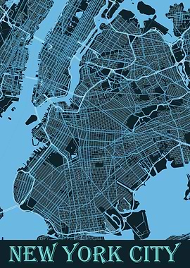 New York City Map USA