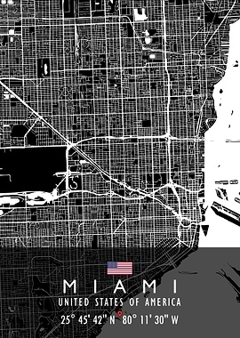 MIAMI MAP USA