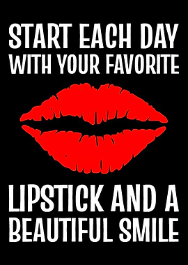 Lipstick and smile Optimis