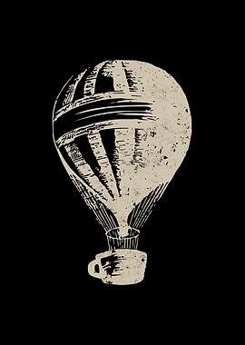 Coffee Hot Air Balloon