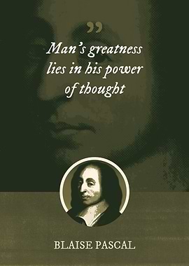 Mans greatness lies in