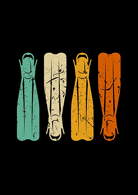 Retro Tauchen Tauchsport