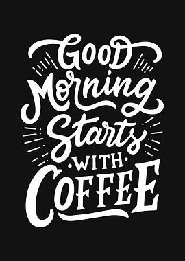 Coffee Poster Lettering