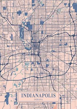 Indianapolis Breezy Map