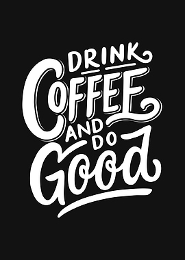 Coffee Poster Lettering
