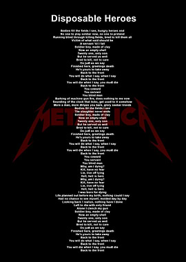 Lyric band metal legend