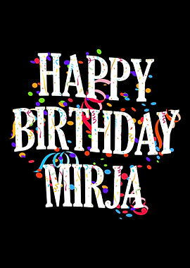 Happy Birthday Mirja
