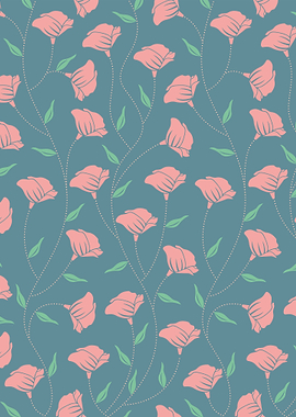 Poppy Flower Pattern