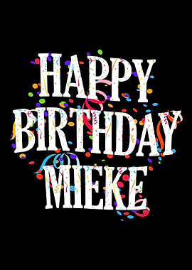 Happy Birthday Mieke