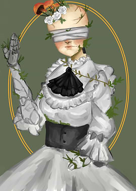 broken doll painting