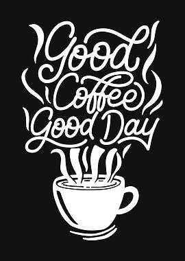Coffee Poster Lettering
