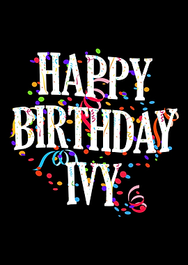 Happy Birthday Ivy