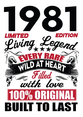 1981 limited Edition 81