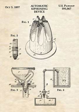 AUTOMATIC SIPHON VINTAGE