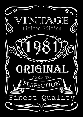 Limited Edition Year 1981