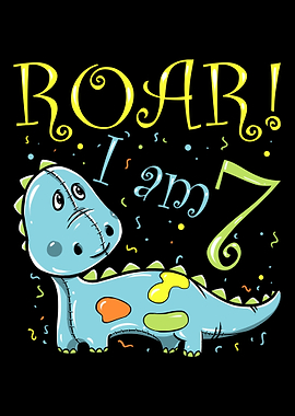 7th Birthday Seventh Girl