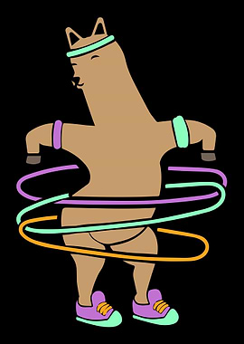 Hooping Hooper alpaca lama