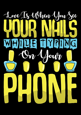 Nail Tech Polish Design