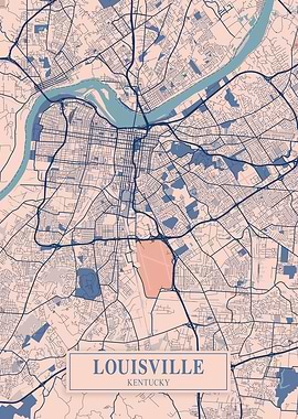 Louisville Breezy Map