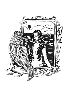 DARK ART SUMMER PORTRAIT