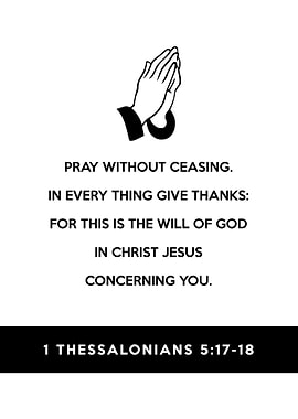 1 Thessalonians 5 17 18