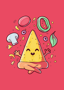 Poster Illustration Pizza