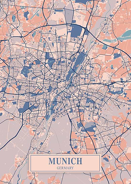 Munich Breezy Map